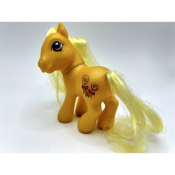 My Little Pony G3 Hasbro 2002 Butterscotch with Yellow Tinsel Hair - Picture 6 of 15
